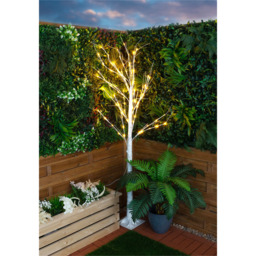 St Helens Cool White 48 LED Birch Tree 4ft - Size: 1200 x 700 x 700cm - Wilko - thumbnail 5