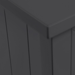 Julian Bowen Maine 5 Drawer Anthracite Tall Chest of Drawers - Black - Wilko - thumbnail 6