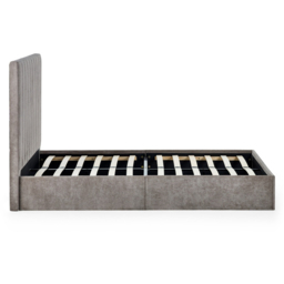 Julian Bowen Eloise Single Sahara Chenille Storage Bed - Grey - Wilko - thumbnail 7