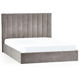 Julian Bowen Eloise Single Sahara Chenille Storage Bed - Grey - Wilko - thumbnail 4