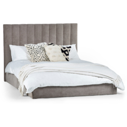 Julian Bowen Eloise Single Sahara Chenille Storage Bed - Grey - Wilko - thumbnail 3