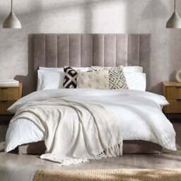Julian Bowen Eloise Single Sahara Chenille Storage Bed - Grey - Wilko - thumbnail 1