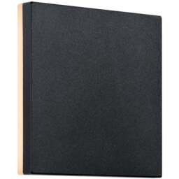 Nordlux Artego Black Square Wall Light - Size: 15 x 15 x 15cm - Wilko