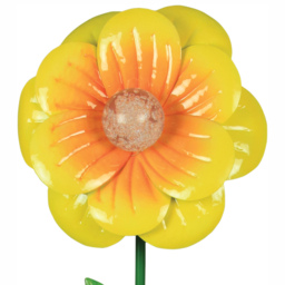 Luxform Anemone Flower Solar Light - Size: 23.3 x 22.5 x 87cm - Yellow - Wilko - thumbnail 4
