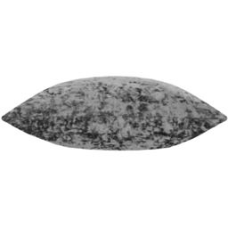 Paoletti Verona Pewter Crushed Velvet Cushion - Size: 60 x 40 cm - Multi - Wilko - thumbnail 3