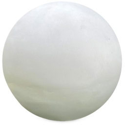 wilko Concrete Effect White Washed Outdoor Garden Decorative Ball 20cm
