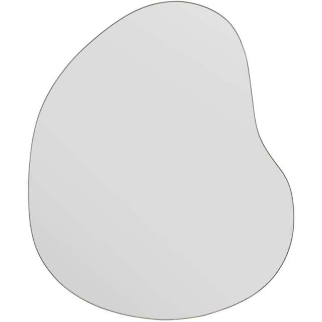MirrorOutlet The Lapillus Frameless Pebble Wall Mirror 120 x 100cm - Clear - Wilko - image 1