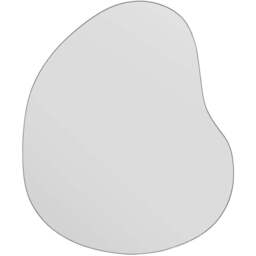 MirrorOutlet The Lapillus Frameless Pebble Wall Mirror 120 x 100cm - Clear - Wilko - thumbnail 1