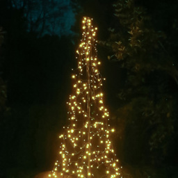 Xmas Haus 480 LED Warm White 1.8m - Size: 101 x 180 x 101cm - Black - Wilko - thumbnail 3