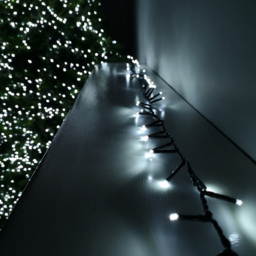 Samuel Alexander 750 Cool White LED Multi-Function Green String Light 19m - Size: 22 x 15 x 15cm - Wilko - thumbnail 1