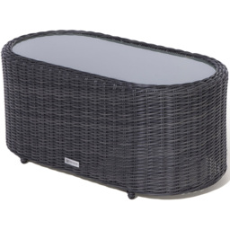 Rowlinson Bunbury 4 Seater Grey Rattan Weave Sofa Set - Wilko - thumbnail 7