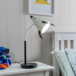 ValueLights Rocket LED Light Desk Table Lamp - Size: 43.5 x 30 x 14cm - Cream - Wilko - thumbnail 3