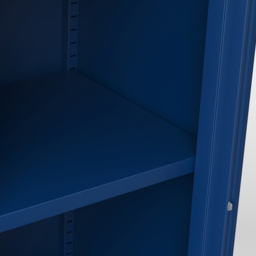 LPD Home Frank Single Door Classic Blue Glass Display Cabinet - Size: 180.5 x 37 x 35cm - Wilko - thumbnail 7