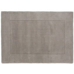 Esme Silver Wool Rug 160 x 230cm - Esme Home - Wilko - thumbnail 1