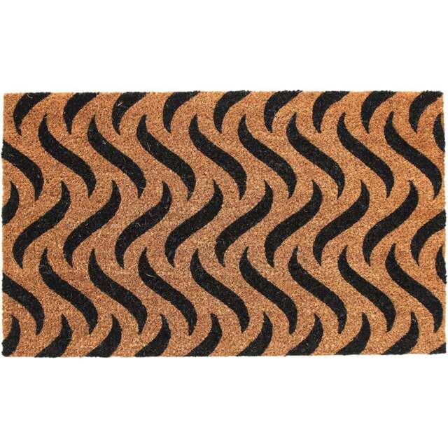 Coco & Coir Sand Dunes Coir Door Mat 45 x 75cm - n/a - Coco & Coir ® - Wilko - image 1