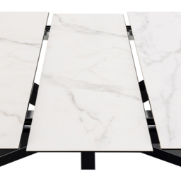 Florence Heaven Ceramic 8 Seater Extendable Dining Table White - Furniture To Go - Wilko - thumbnail 5