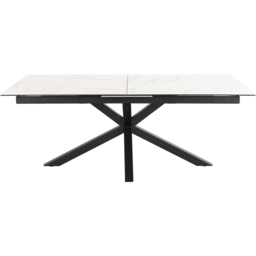 Florence Heaven Ceramic 8 Seater Extendable Dining Table White - Furniture To Go - Wilko - thumbnail 4