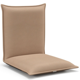 Costway Khaki Foldable Floor Chair - Size: Single - Green - Wilko - thumbnail 3