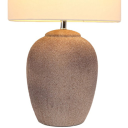 Lucas Natural Industrial Table Lamp - Size: 34 x 53 x 34 cm - Wilko - thumbnail 6