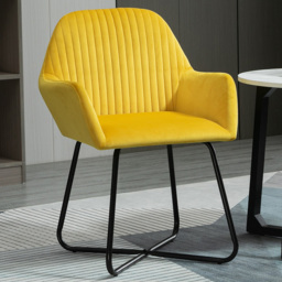 Portland Yellow Tub Chair - Size: Single - Wilko - thumbnail 1