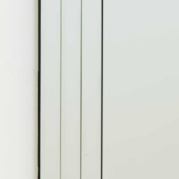 Oakley Triple Edge Bevelled All Glass Mirror 68 x 58cm - Black - MirrorOutlet - Wilko - thumbnail 5