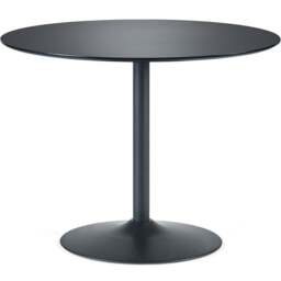 Julian Bowen Nero 4 Seater Round Dining Table Black - Wilko - thumbnail 3