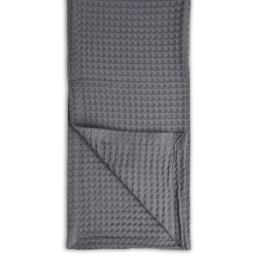 Allure Home Fashions Hotel Graphite Waffle Throw Blanket 225 x 250cm - Grey - Wilko - thumbnail 4