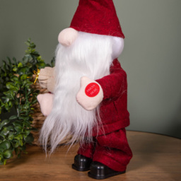 Samuel Alexander Red Musical Walking Gonk Christmas Decoration 35cm - Size: 35 x 14 x 7cm - Wilko - thumbnail 6