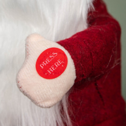 Samuel Alexander Red Musical Walking Gonk Christmas Decoration 35cm - Size: 35 x 14 x 7cm - Wilko - thumbnail 4