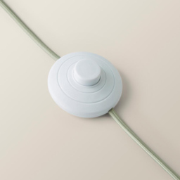 ValueLights Leaf Pleated Shade Pastel Green Bobbin LED Floor Lamp with Bulb - Size: 150 x 45 x 45cm - Wilko - thumbnail 7