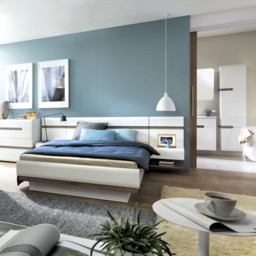 Florence Chelsea King Size White and Oak Bedroom Bed - Furniture to Go - Wilko - thumbnail 7