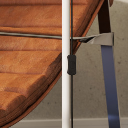 Portland White Adjustable Spotlight Reading Floor Lamp - Size: 160 x 21 x 49cm - Wilko - thumbnail 5