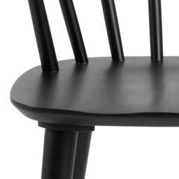 Florence Ida Set of 2 Black Dining Chair - Furniture To Go - Wilko - thumbnail 6