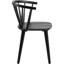 Florence Ida Set of 2 Black Dining Chair - Furniture To Go - Wilko - thumbnail 4