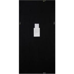 Dalton Triple Edge Black All Glass Full Length Mirror 174 x 85cm - MirrorOutlet - Wilko - thumbnail 5