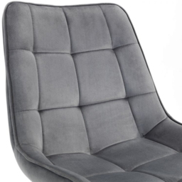 Julian Bowen Findlay Rectangular Table with Set of 4 Grey Hadid Chairs - Size: 4 Seater - Brown - Wilko - thumbnail 6
