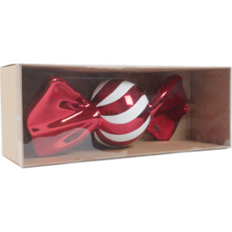 Giant Candy Cane Sweet Decoration Red - Candy Cane Lane - Wilko - thumbnail 5