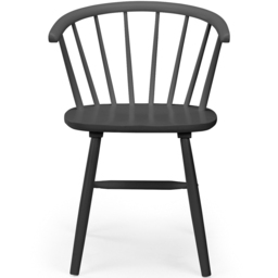 Julian Bowen Modena Set of 2 Black Dining Chair - Wilko - thumbnail 5