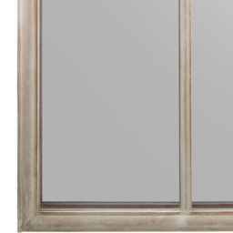 MirrorOutlet Somerley Chapel Arched Garden Mirror 150 x 81cm - Size: 150 x 81 x 3cm - Grey - Wilko - thumbnail 5