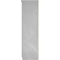 Crowndale Camden 2 Door Grey Gloss and Dusk Grey Wardrobe Ready Assembled - Grey Gloss & Dusk Grey - Wilko - thumbnail 4