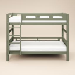 Flair Elijah Green Detachable Wooden Bunk Bed - Size: Single - Wilko - thumbnail 4
