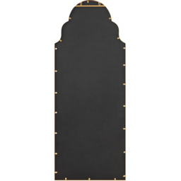 Furniturebox Clara Gold Moroccan Arch Metal Wall Mirror 150 x 60cm - Wilko - thumbnail 4
