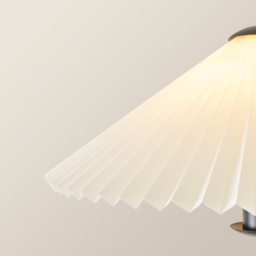 ValueLights Wiggle Black and White Origami Paper Shade Metal LED Floor Lamp - Wilko - thumbnail 5