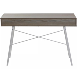 Premier Housewares Bradbury 2 Drawer Light Oak Veneer Desk - Size: 120 x 48 x 76cm - Multi - Interiors by Premier - Wilko - thumbnail 6