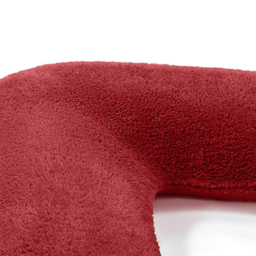 Velosso Red Teddy Fleece V Shape Pillow - Size: 80 x 80cm - Wilko - thumbnail 4