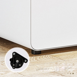 Vinsetto White 3 Drawer File Cabinet - Size: 39 x 48 x 59cm - Wilko - thumbnail 5