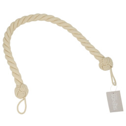 Harbour Rope Tieback - Beige - Wilko - thumbnail 1