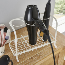 Ricomex Cream Hair Dryer and Straightener Holder - Size: 19.1 x 28.7 x 15.7cm - Wilko - thumbnail 5