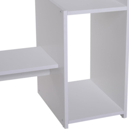 Portland Compact Small Computer Desk White - Size: 80 x 45 x 73cm - Wilko - thumbnail 5