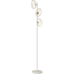 Jaelyn 3 Light Floor Lamp Cream - Wilko - thumbnail 3